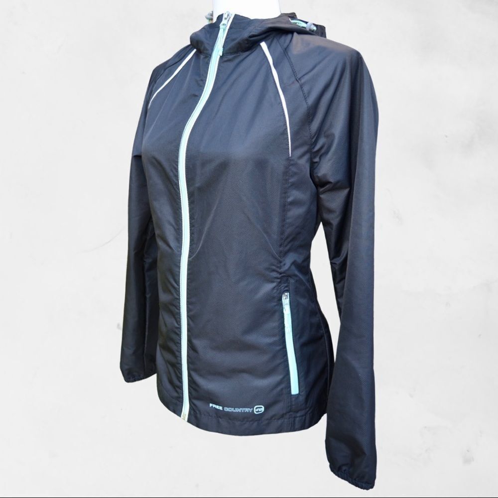 Free Country Hooded Packable Jacket - Picture 3 of 8